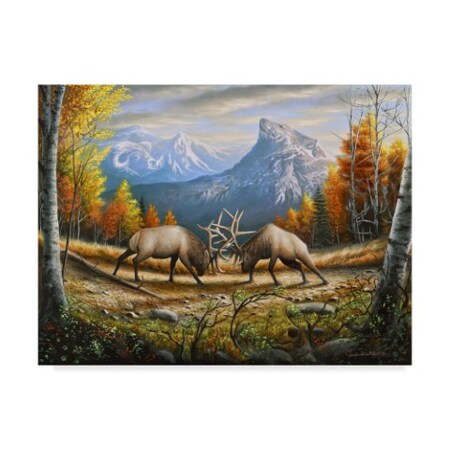 Trademark Fine Art Chuck Black 'The Wild Frontier' Canvas Art, 18x24 ALI41575-C1824GG